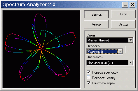 Spectrum Analyzer 2 - Scrren Shot 1